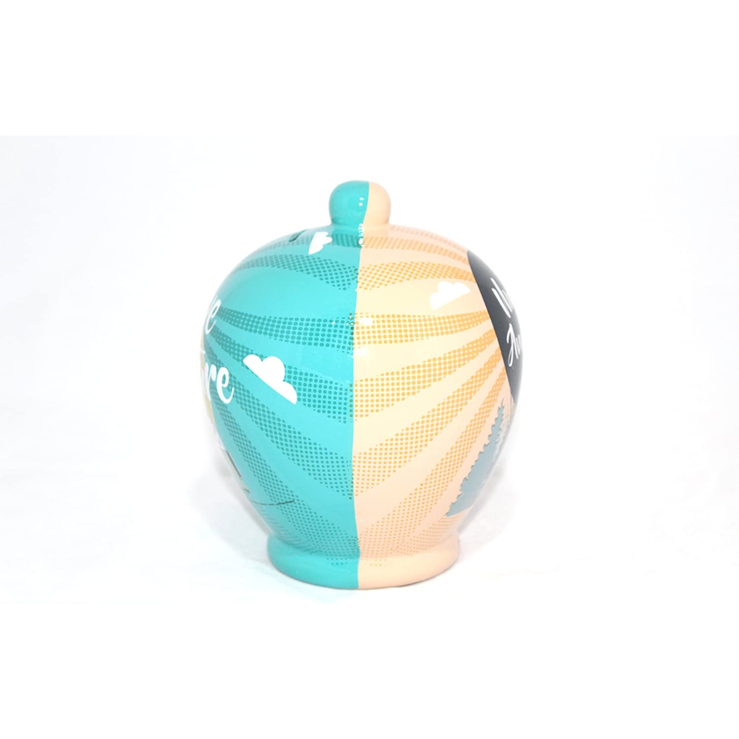 Acquista online Virca salvadanaio in terracotta h.18 cm circa Nuove avventure Virca